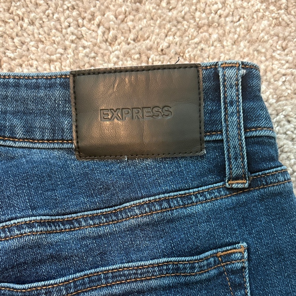 Express Men's Blue Jeans - Picture 8 of 9